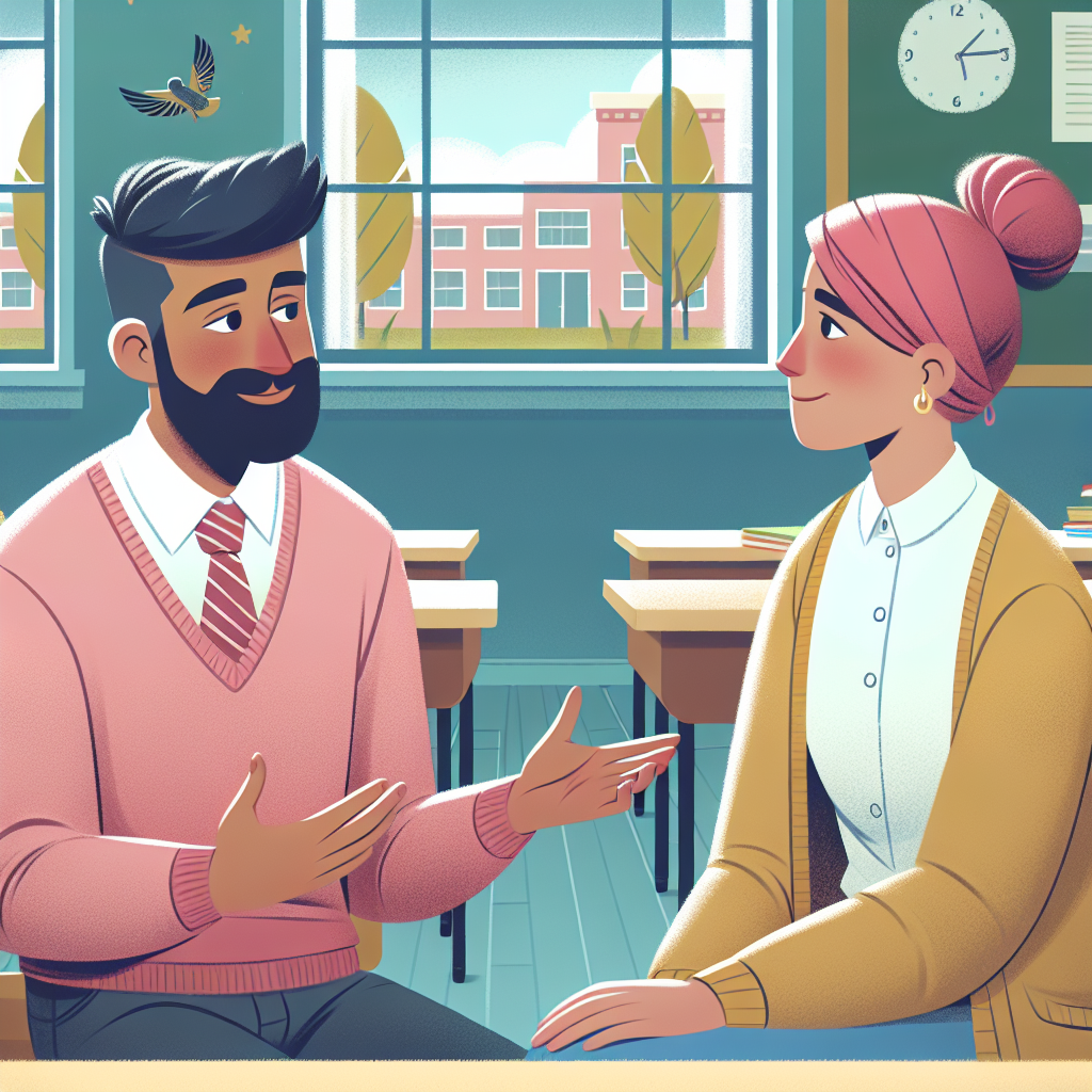 Engels Rollenspel: Zieke Klasgenoot Bespreken