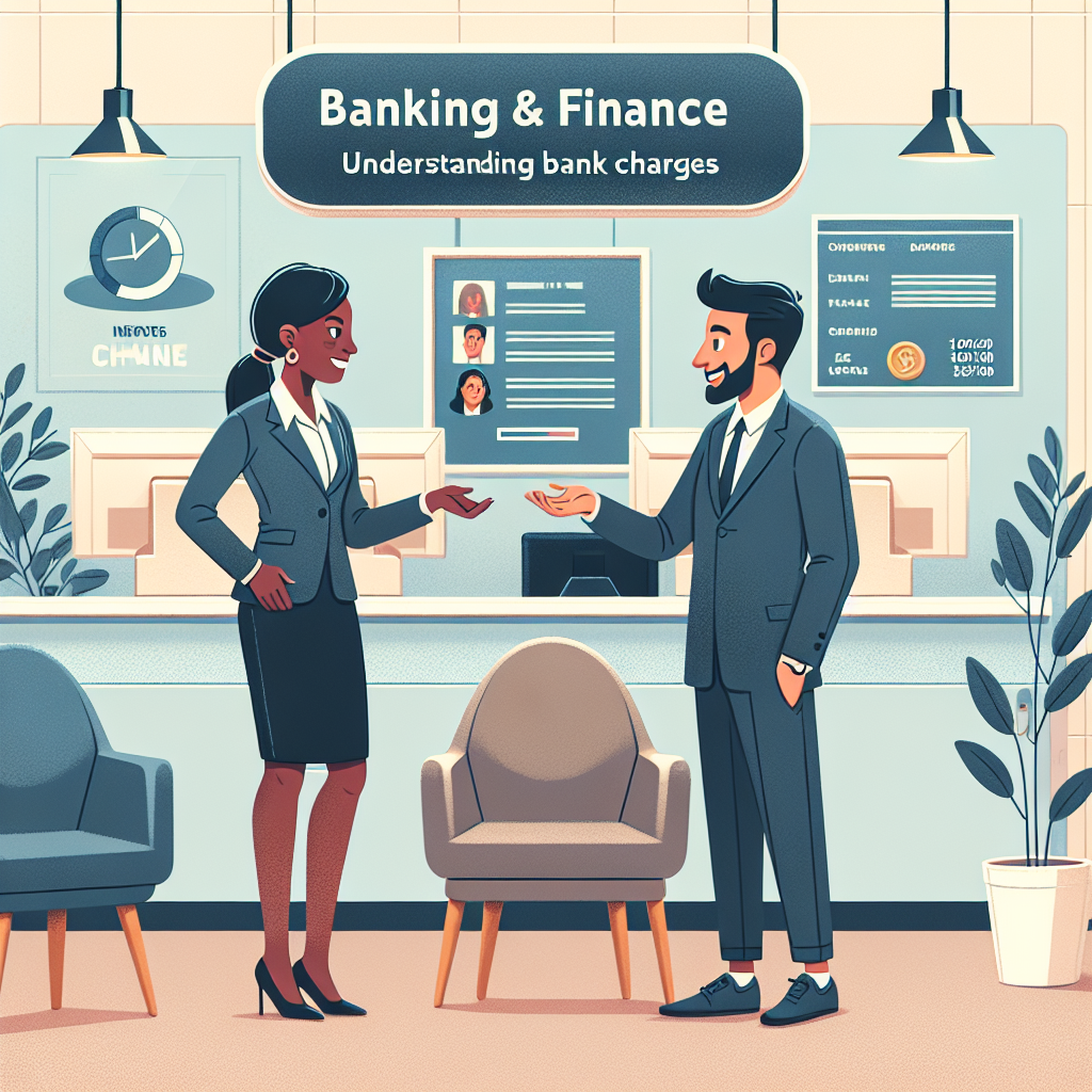 은행 수수료 이해 영어 역할극