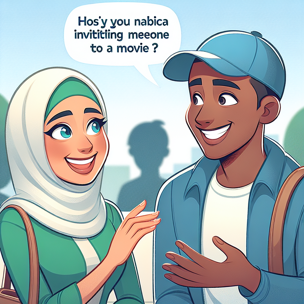 映画に誘う英会話を練習しよう