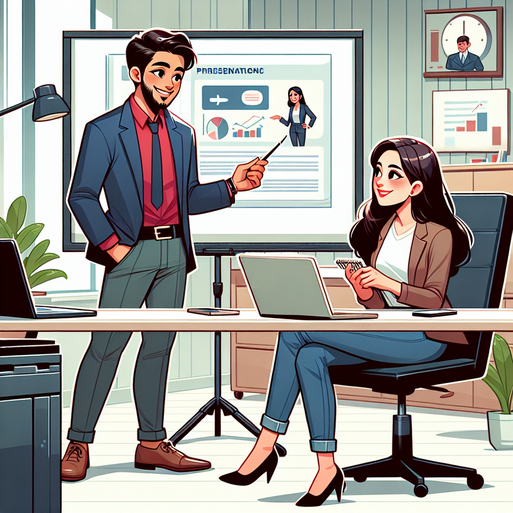 英语演示角色扮演练习