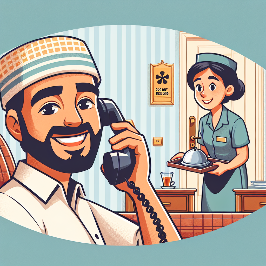   Room service requests  Roleplay Conversations in English