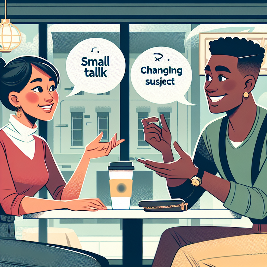 Εξάσκηση αλλαγής θέματος στην αγγλική συνομιλία