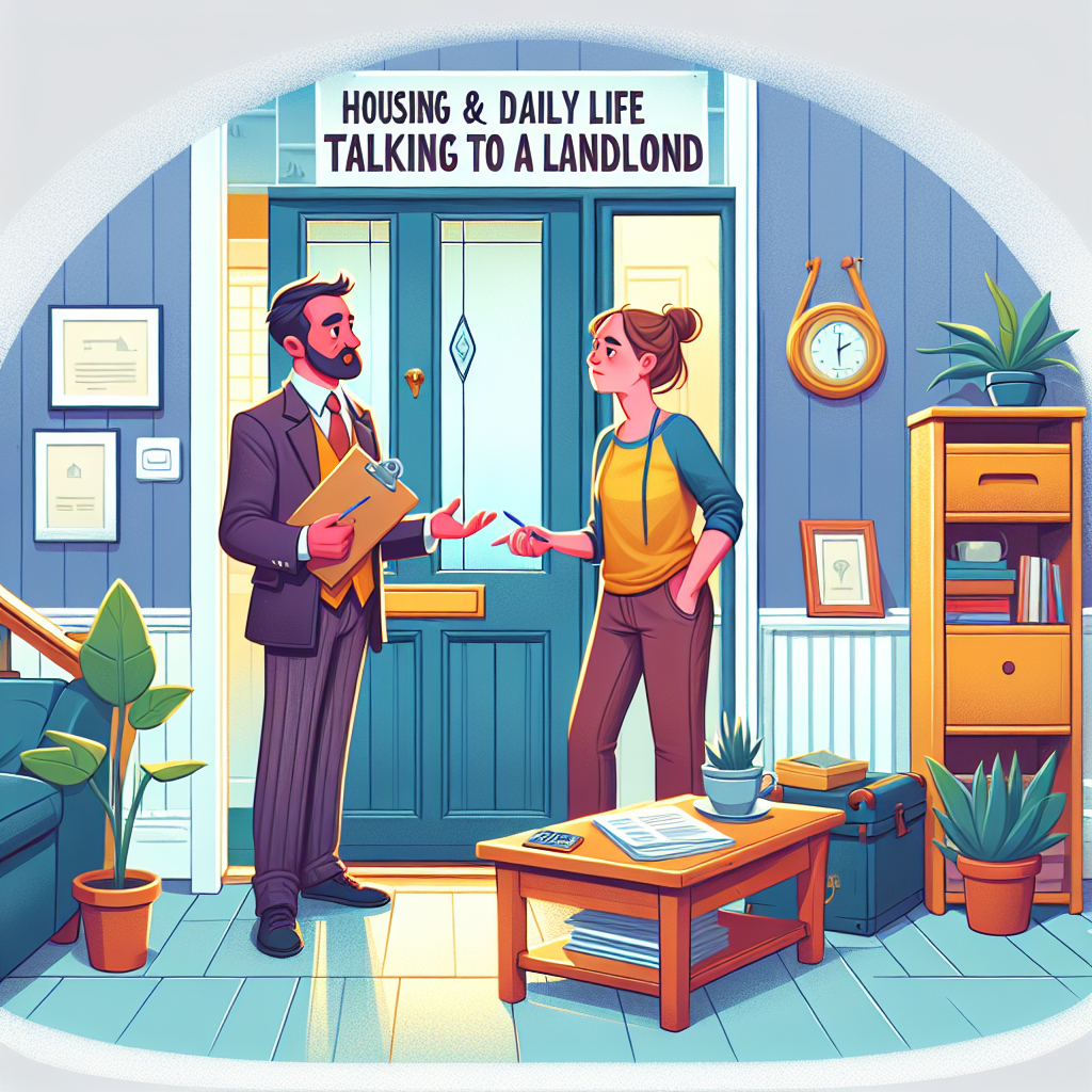 英語で大家と話す練習法