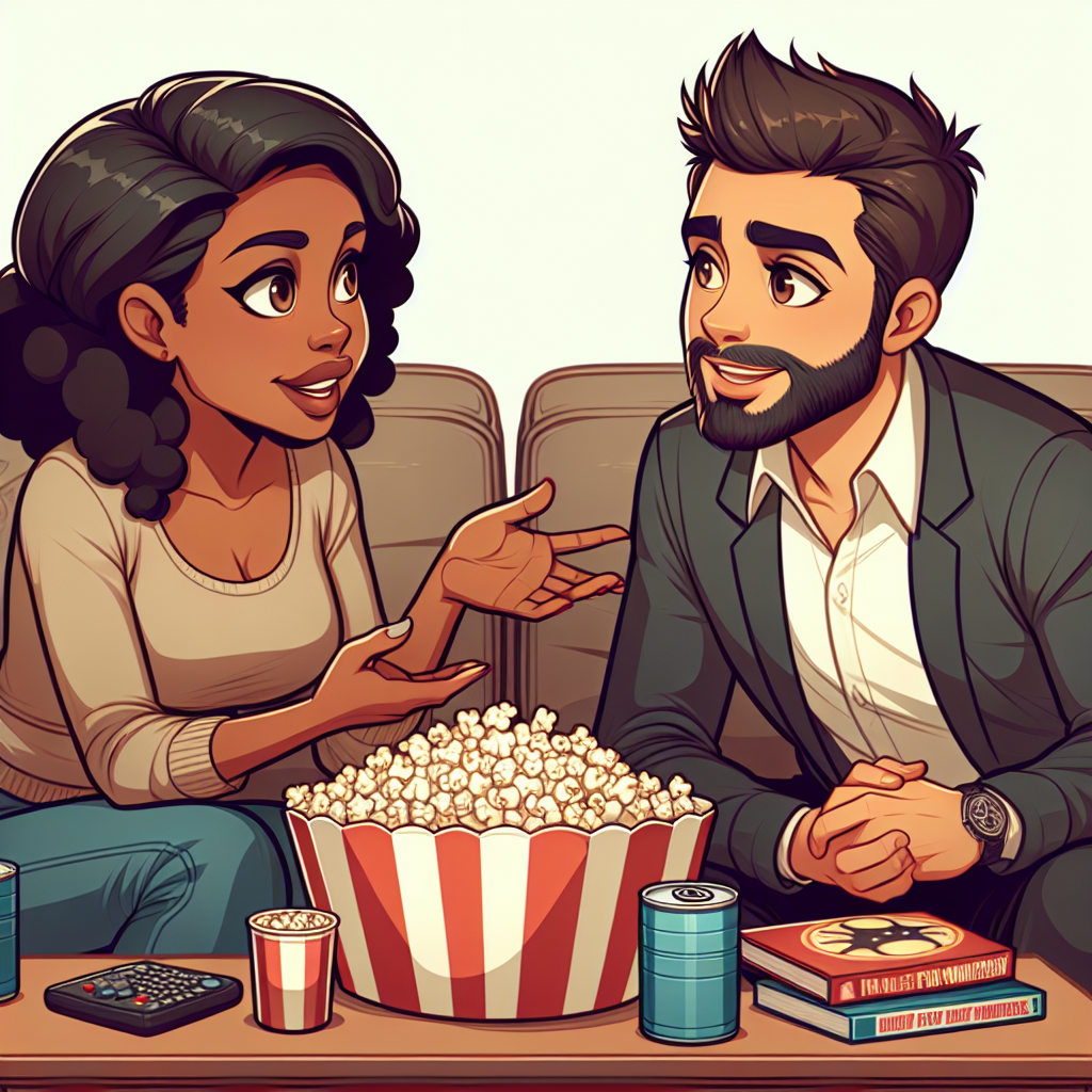 تحدث عن فيلمك المفضل بالإنجليزية