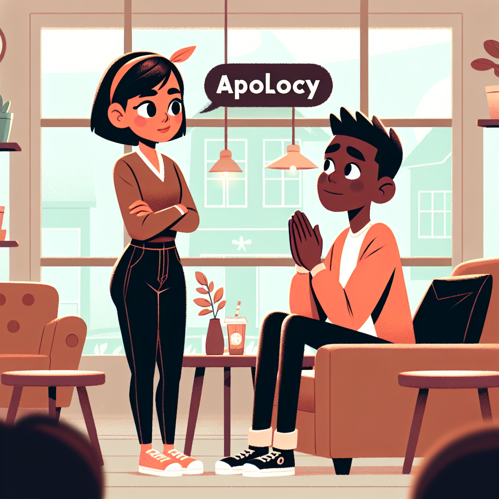 英语道歉对话角色扮演练习