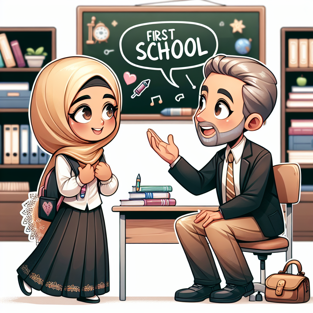 Первый день в школе: ролевая игра на английском