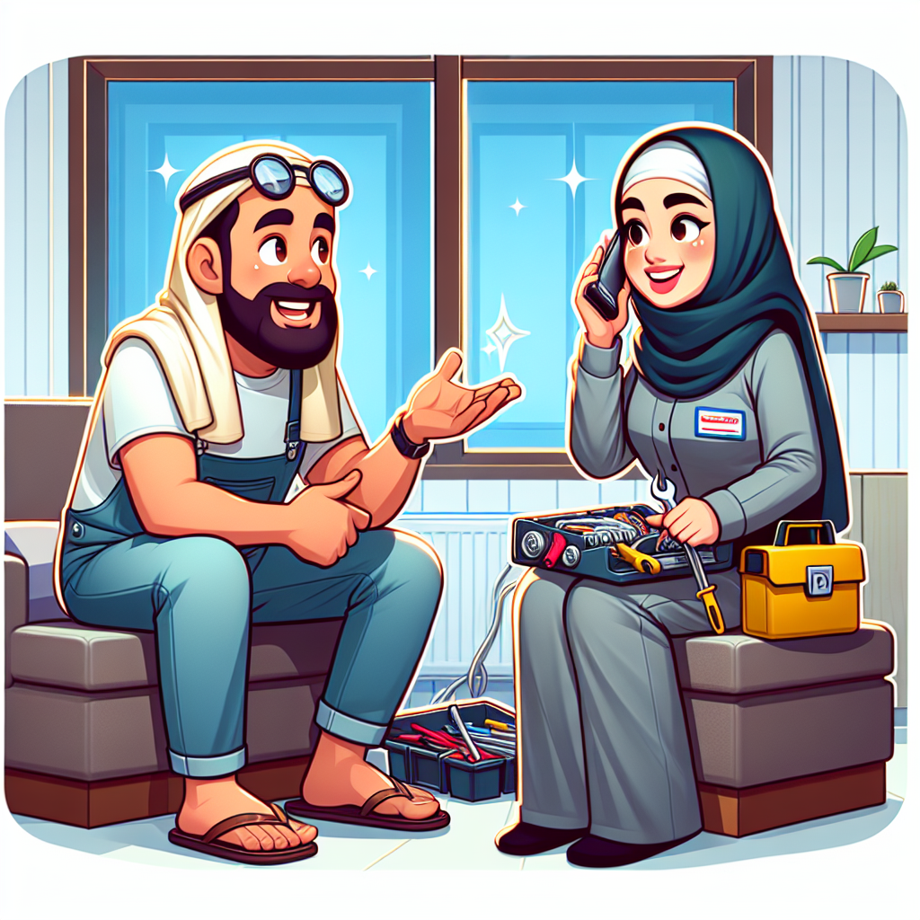 Englische Rollenspiele: Klempner und Elektriker anrufen