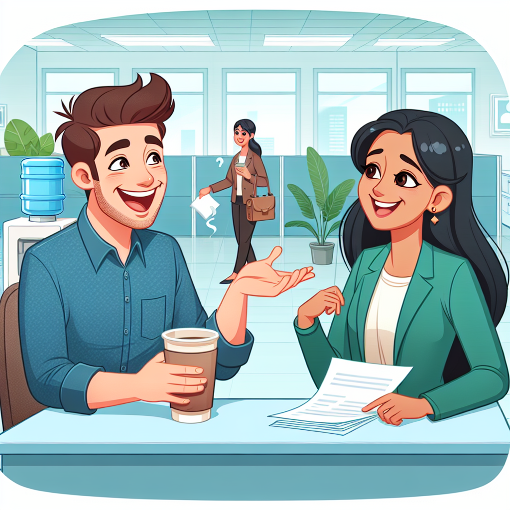 Leer Engelse werkplek gesprekken