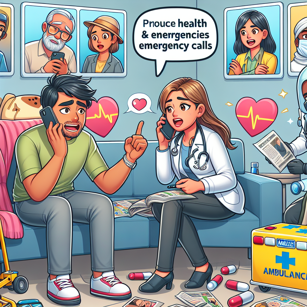 영어 배우기: 긴급 전화 역할극