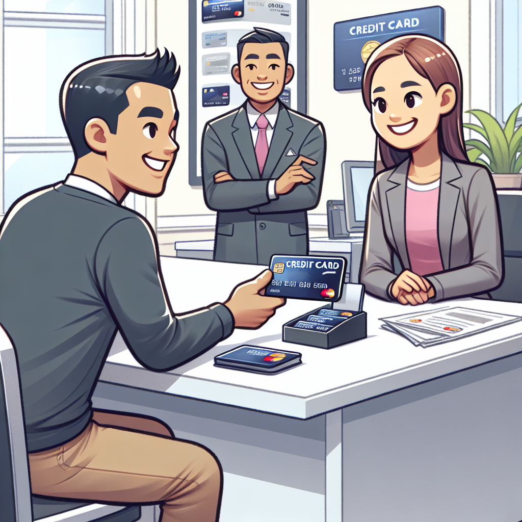 Dialogo in inglese per richiedere una carta