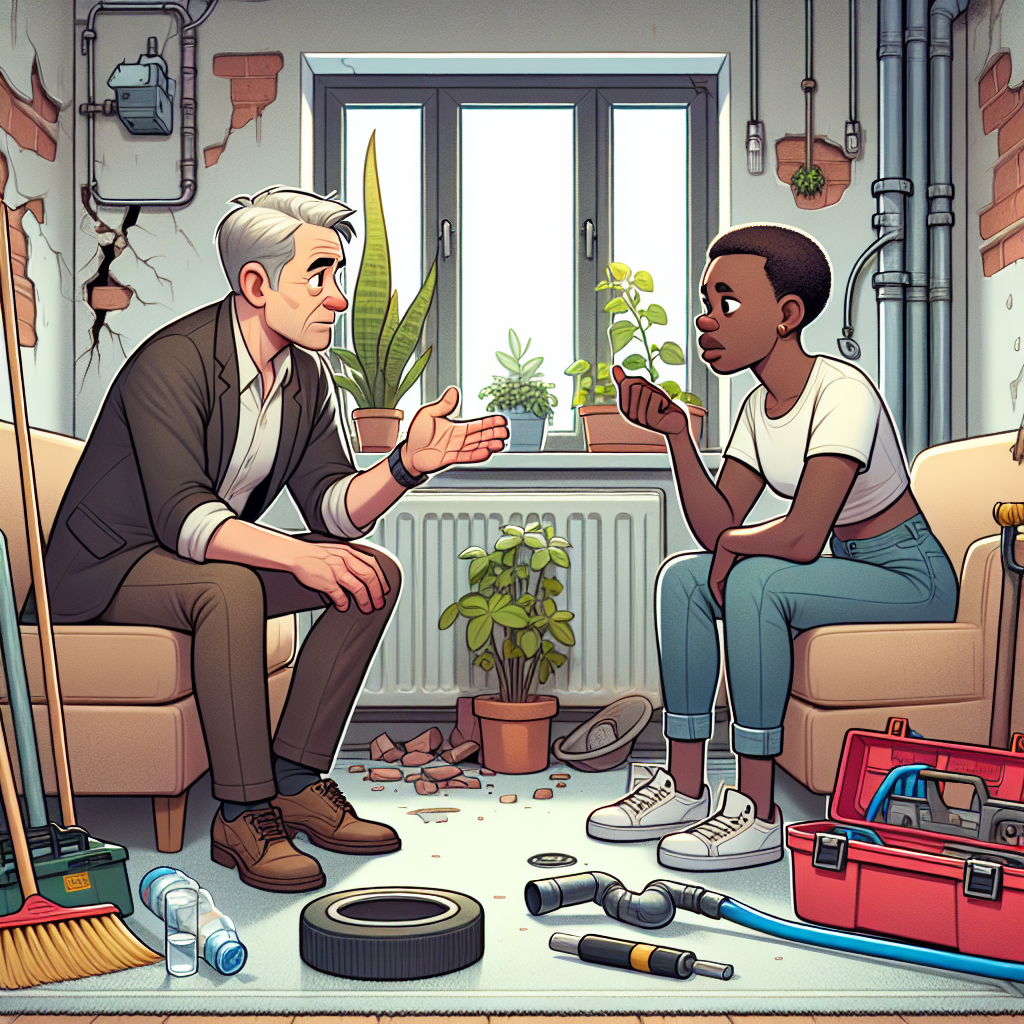 英语角色扮演：报告建筑问题