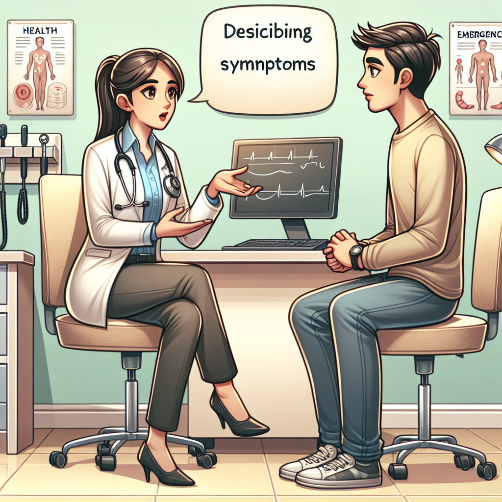 영어로 증상 묘사 연습하기