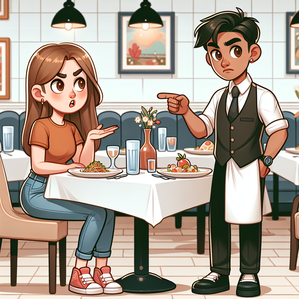 Συνομιλία στα Αγγλικά για παράπονα γεύματος