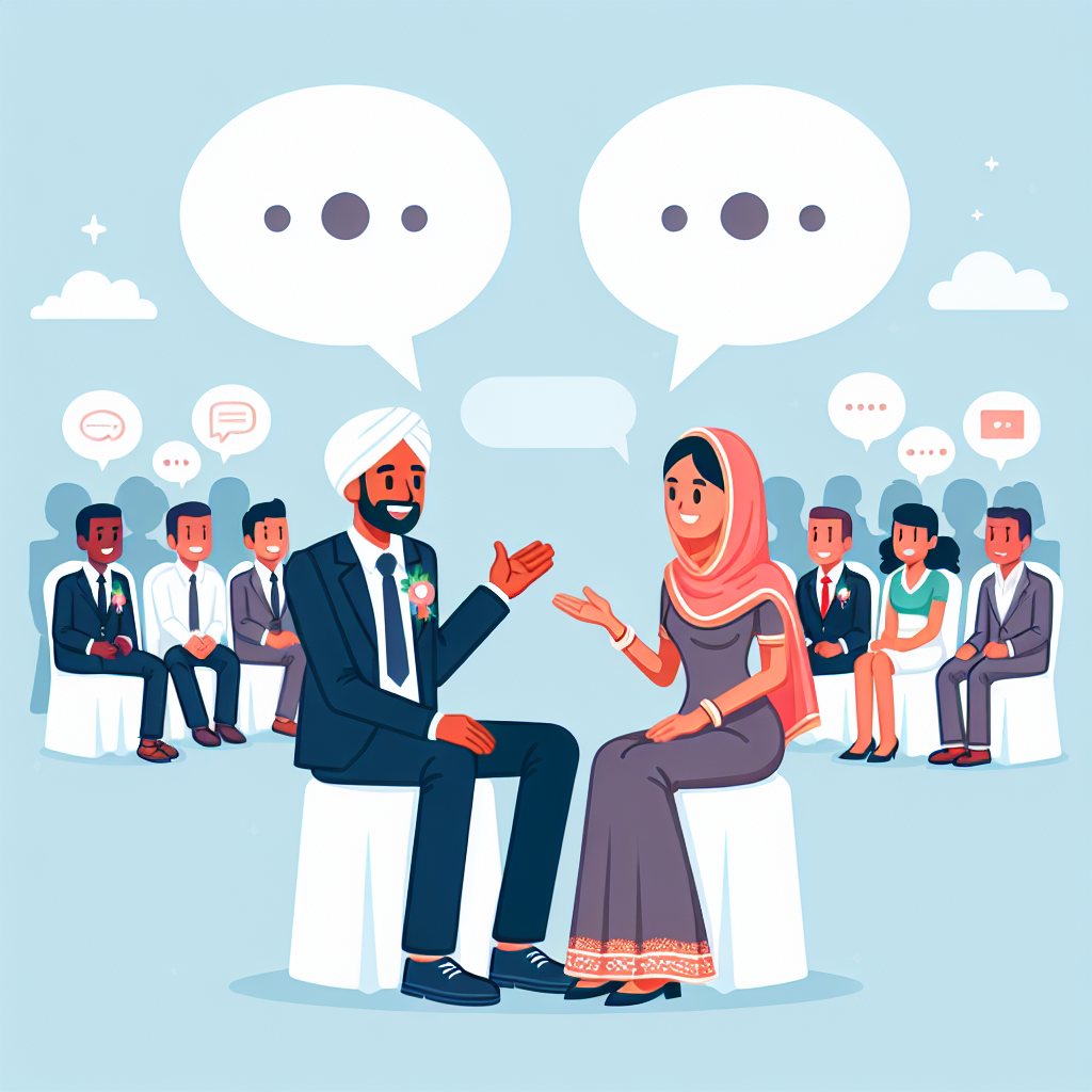 تمرین گفتگوی کوتاه در مراسم یا کنفرانس