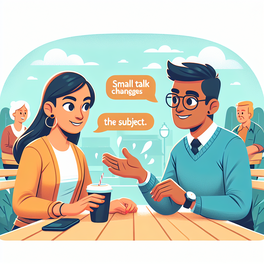 Exercice : Changer de sujet en anglais