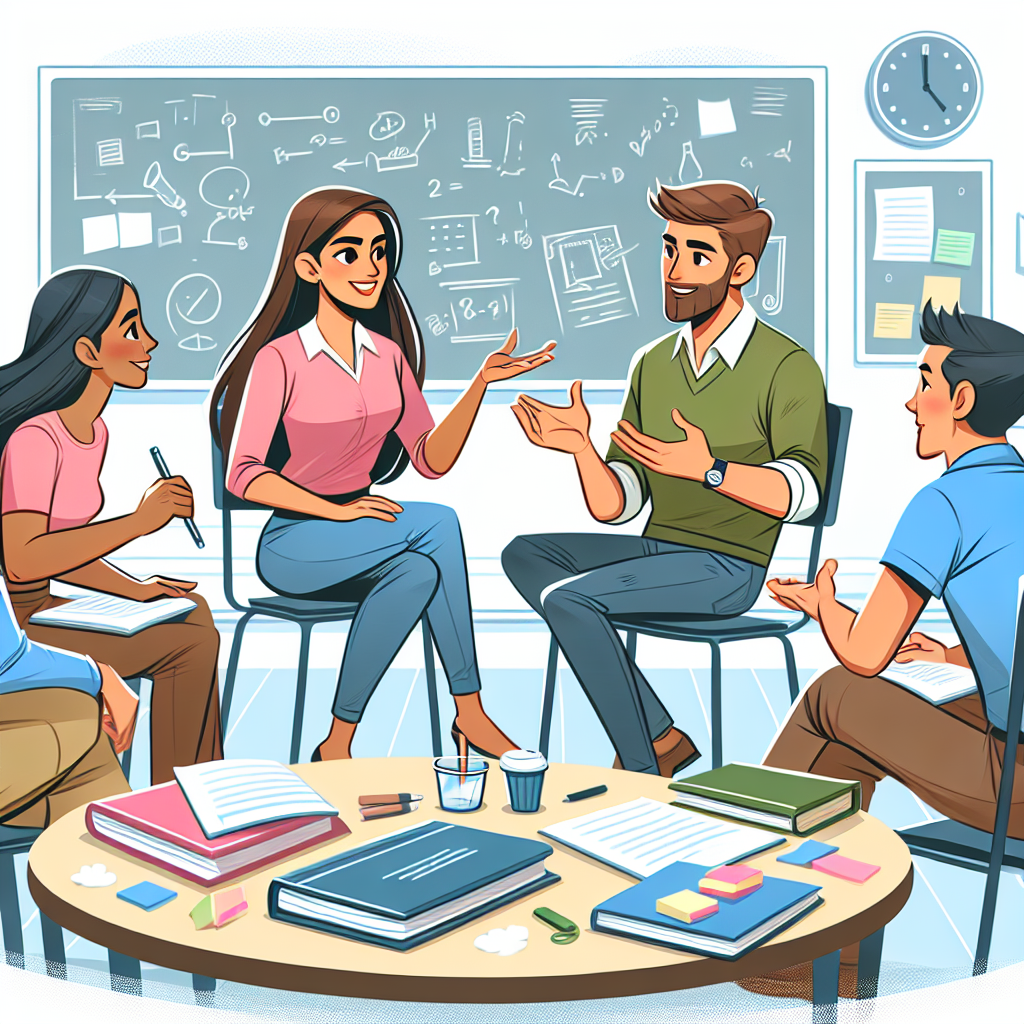 Impara l'inglese con il roleplay di progetto di gruppo