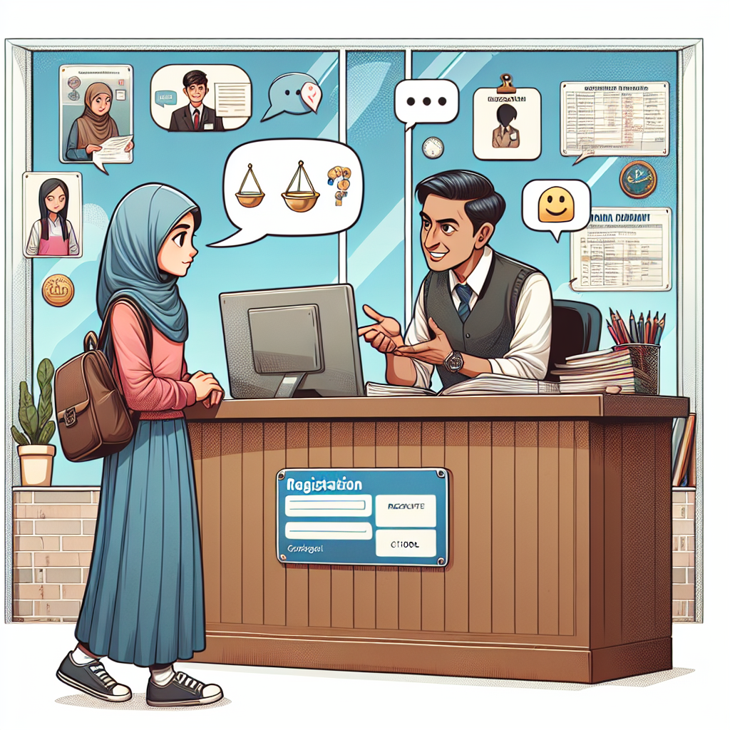 Practica diálogo para inscribirte a clases