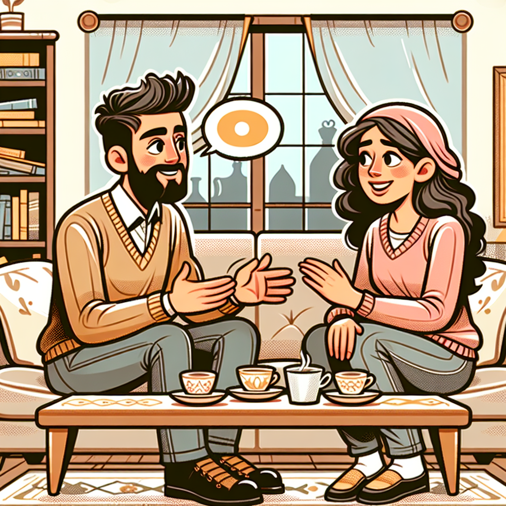 学英语:家中接待客人互动练习