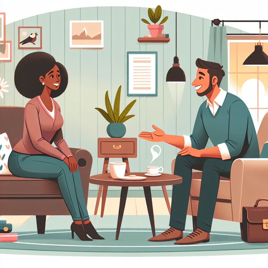 영어로 방문객 맞이 대화 연습