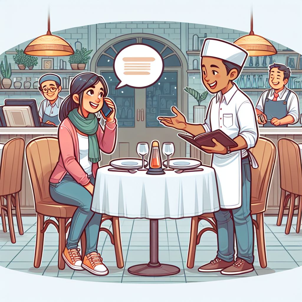 영어 예약 대화 시나리오 연습하기