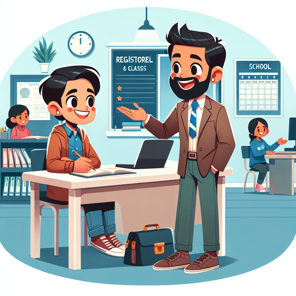 Ρόλοι διαλόγου για εγγραφή σε μαθήματα