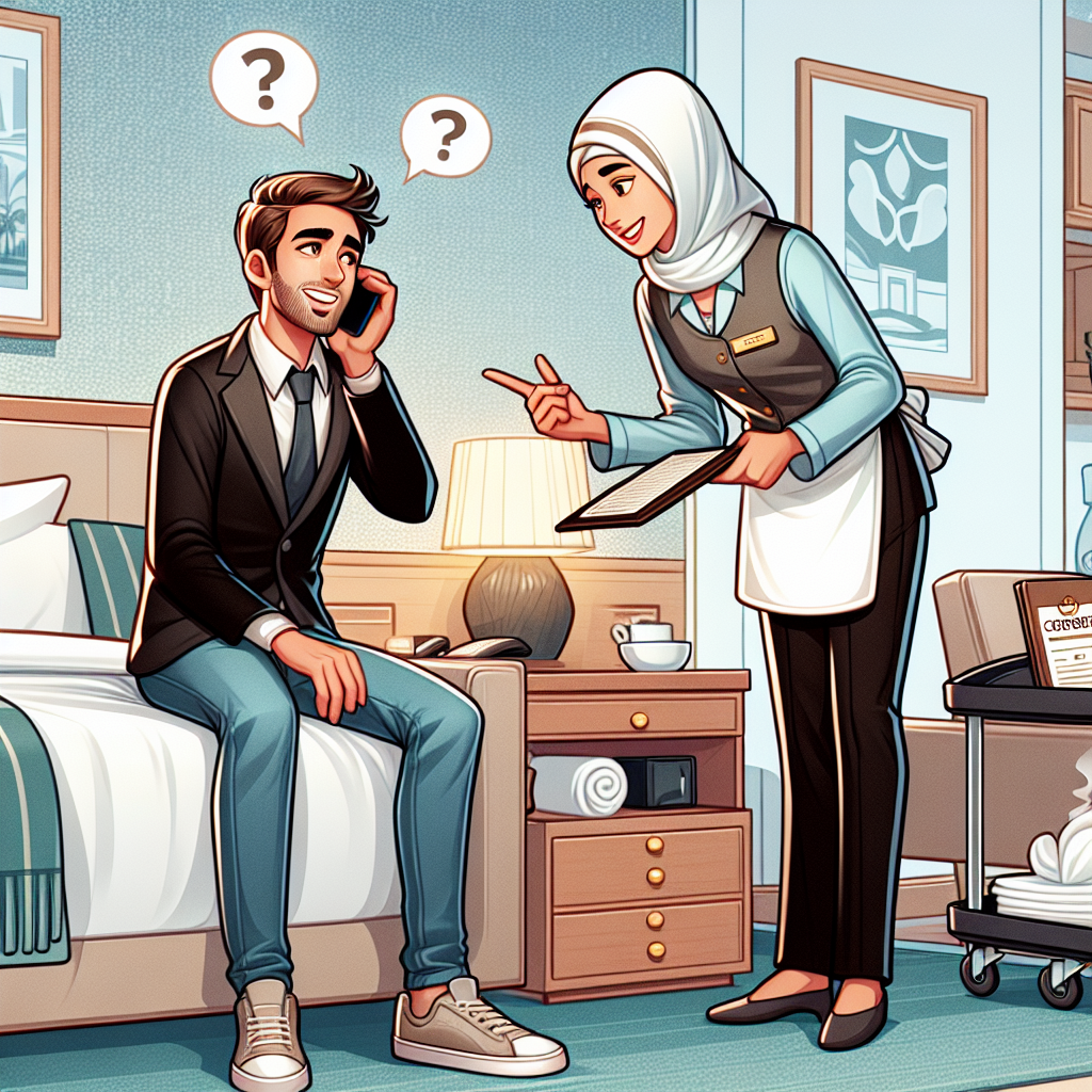 英语客房服务对话练习