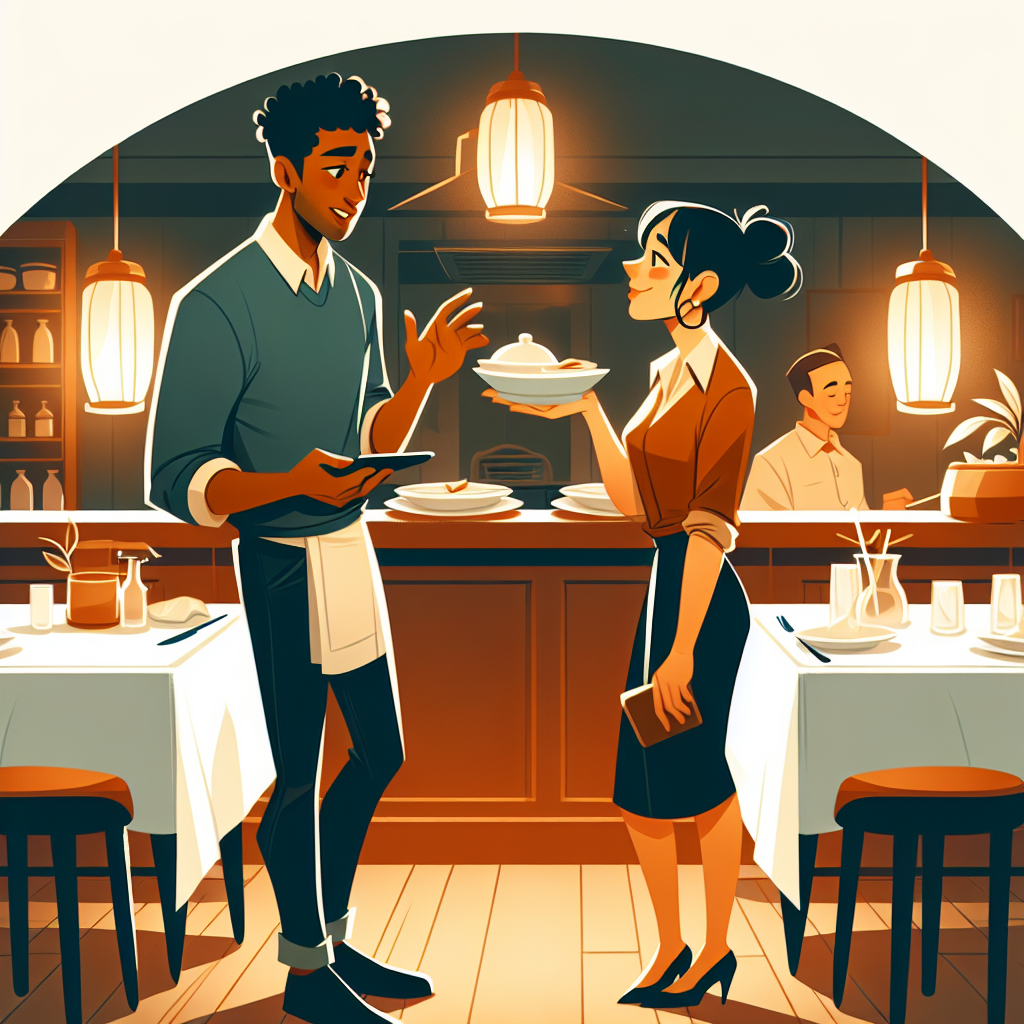 英语结账情景对话练习