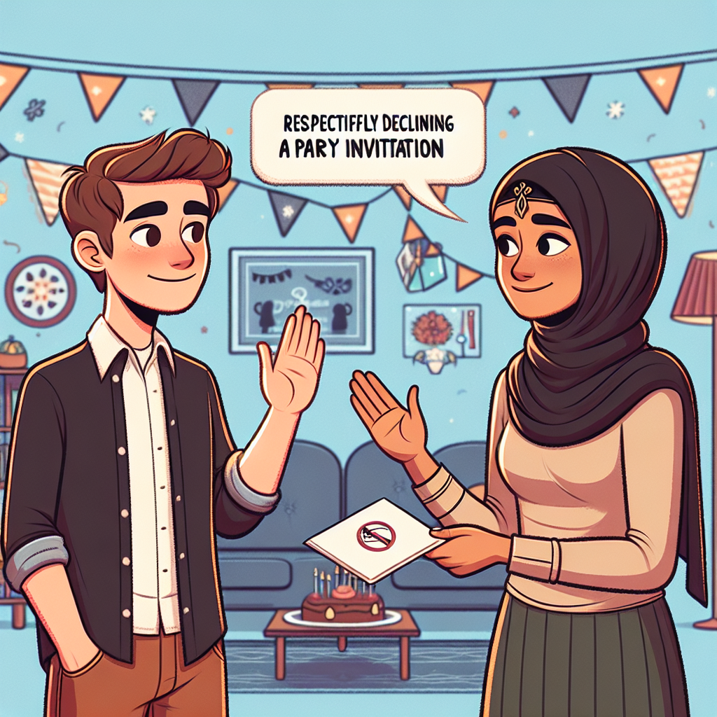 Pratiquer refuser une invitation en anglais