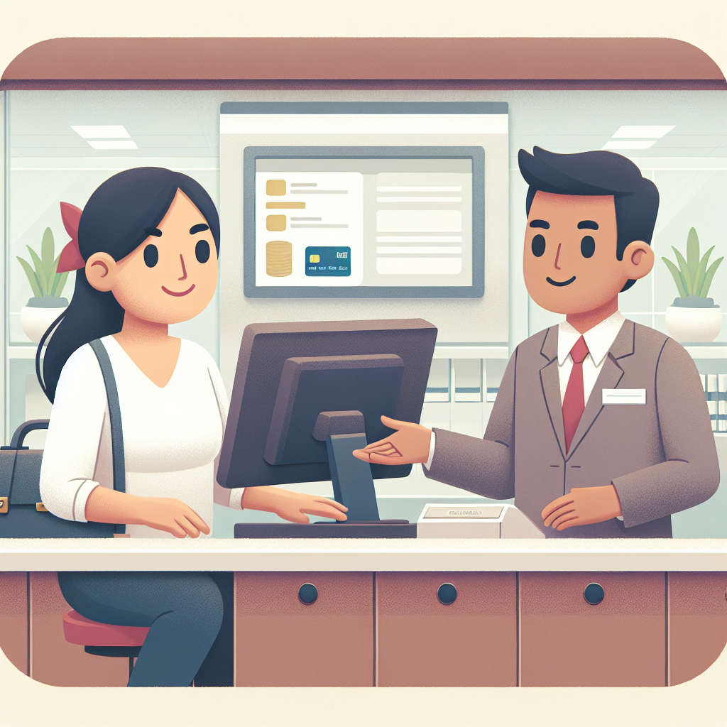 Rollenspiel Englisch: Kreditkarte beantragen üben