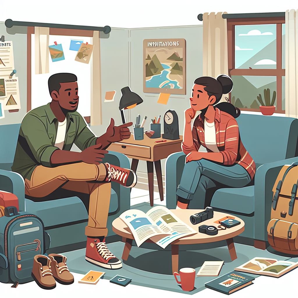 Engelse Weekendtripplannen Oefenen