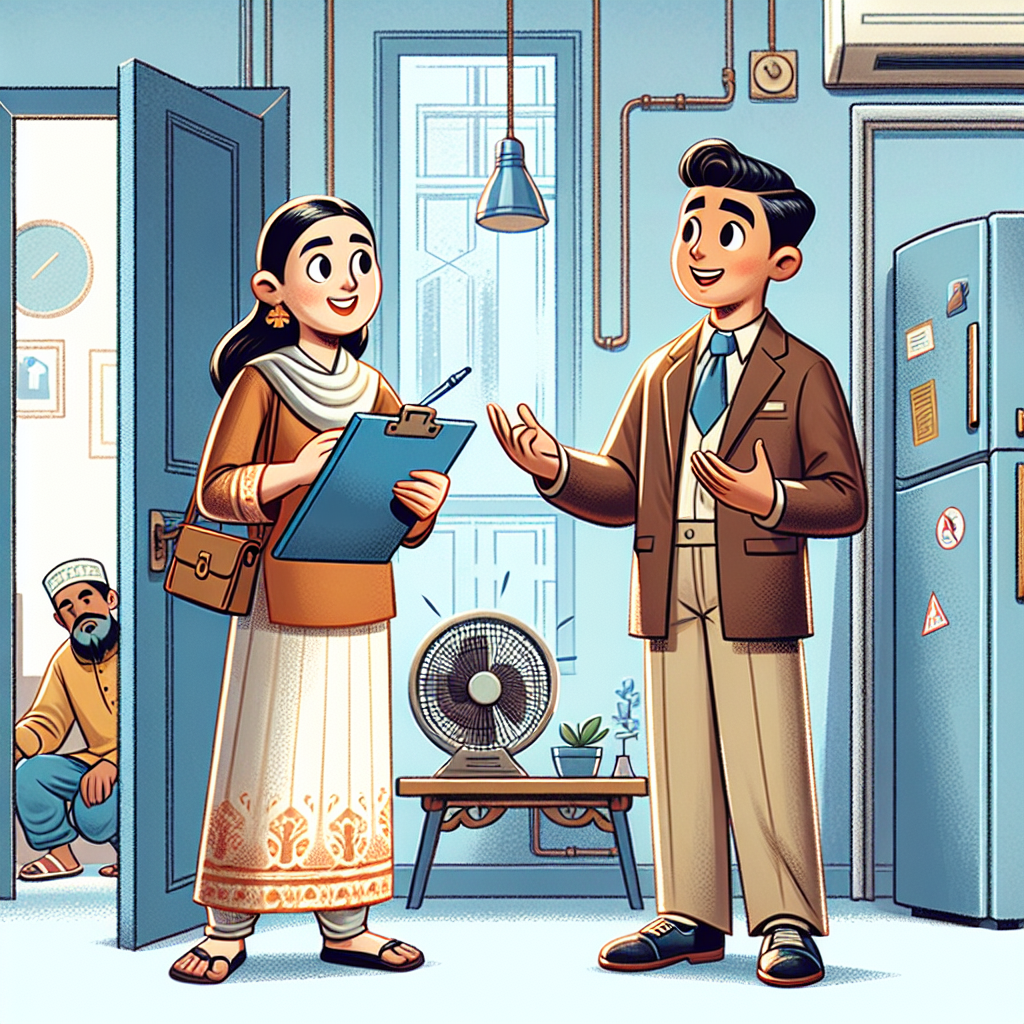 Englisch lernen: Probleme im Gebäude melden