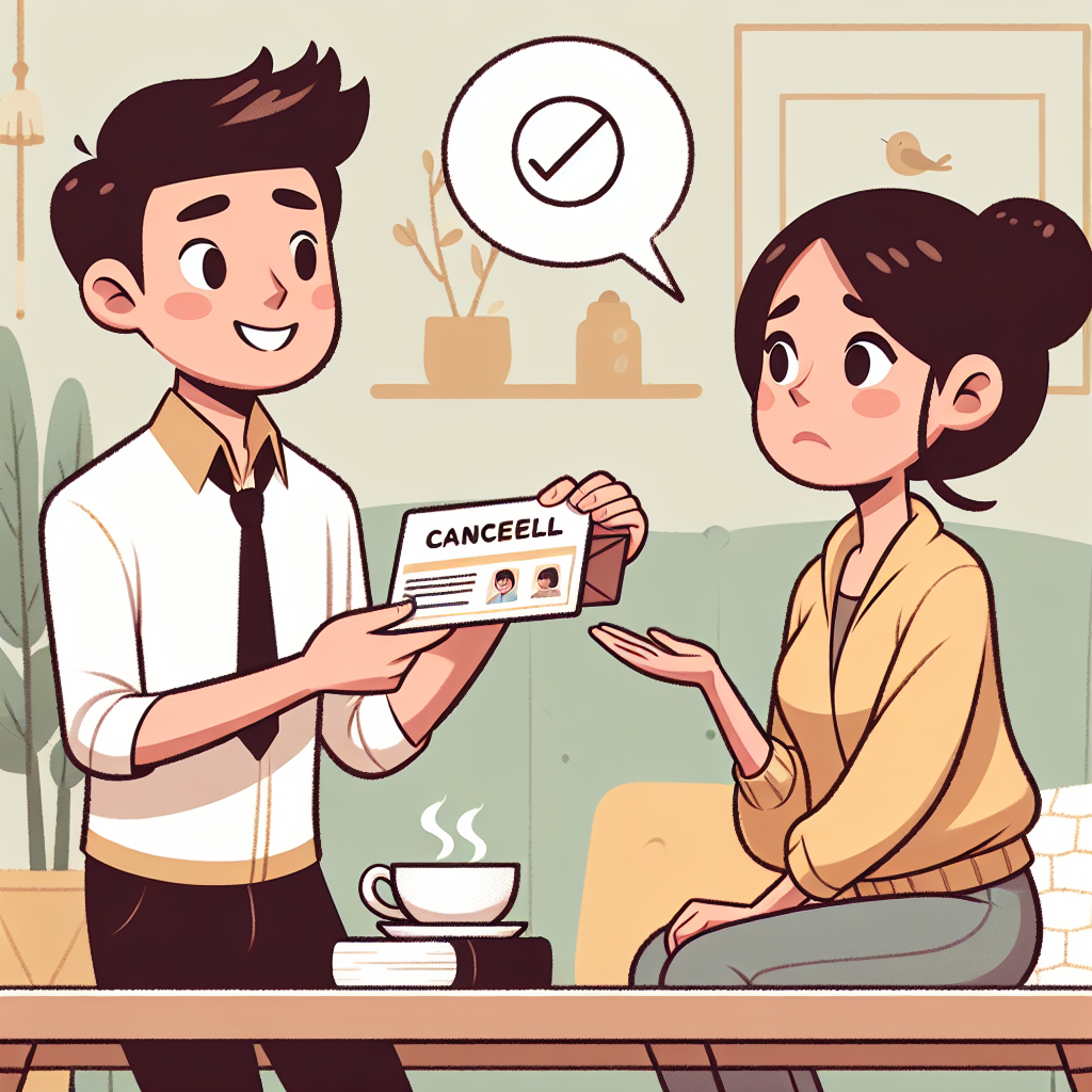 Pratique cancelar planos em inglês educadamente