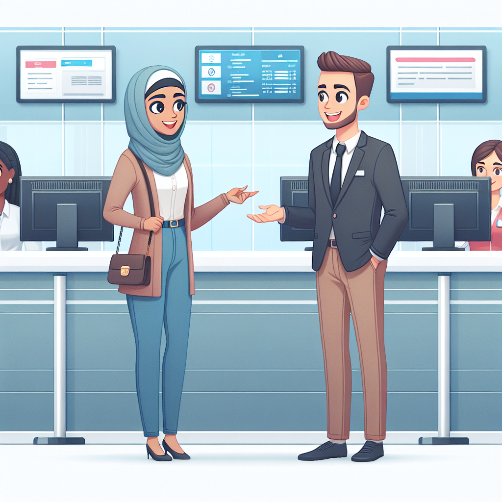 تدرب على محادثة فتح حساب بنكي بالإنجليزية