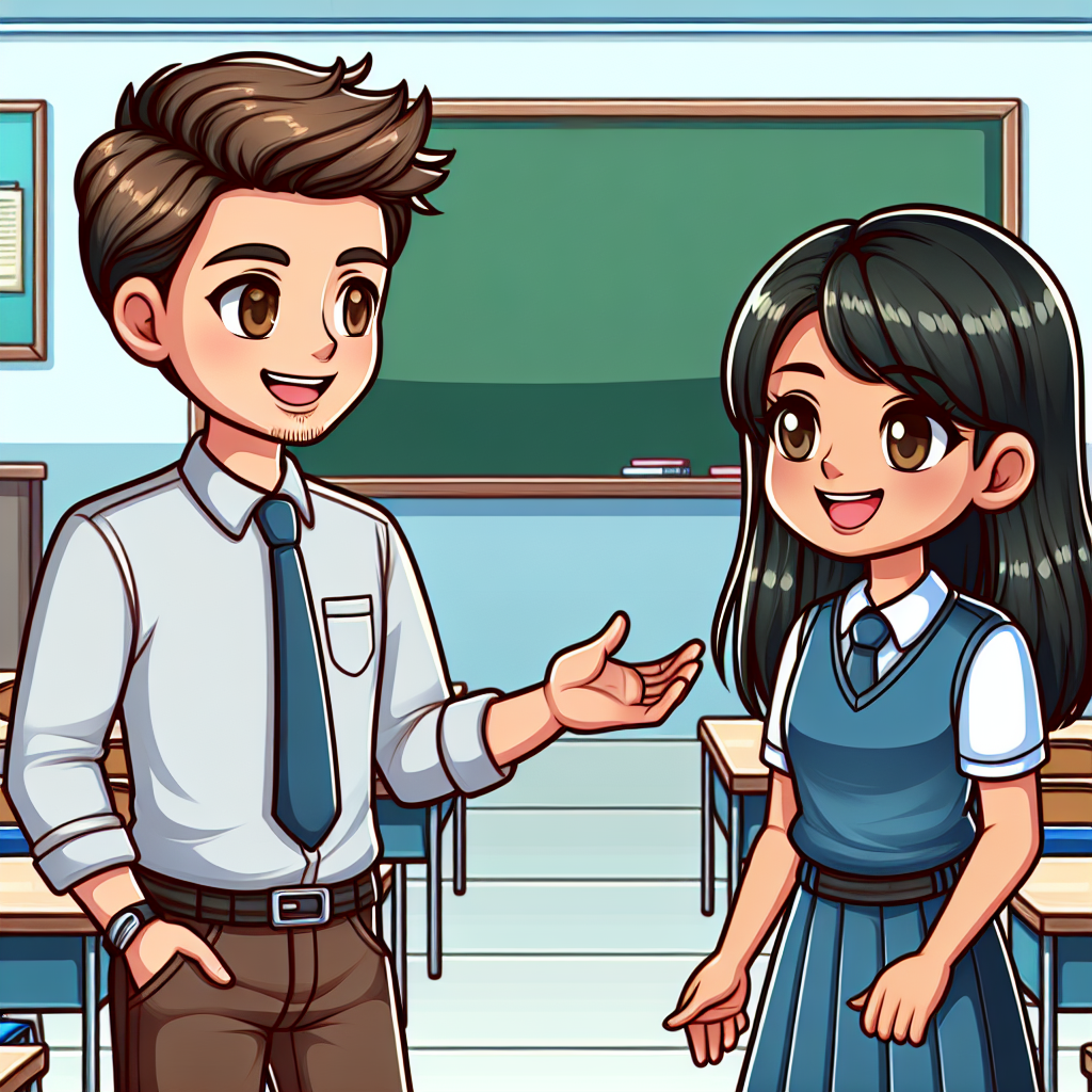 先生と話すための英会話練習