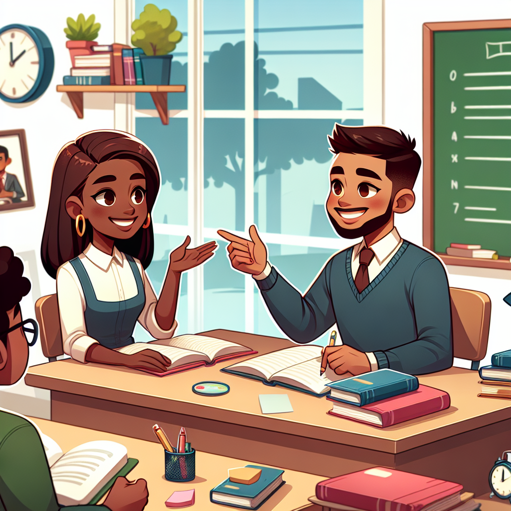 Pratiquer les dialogues de réunion de groupe en anglais