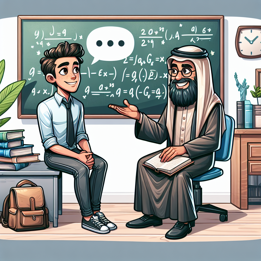 Engels Oefenen: Praat over Cijfers met een Professor