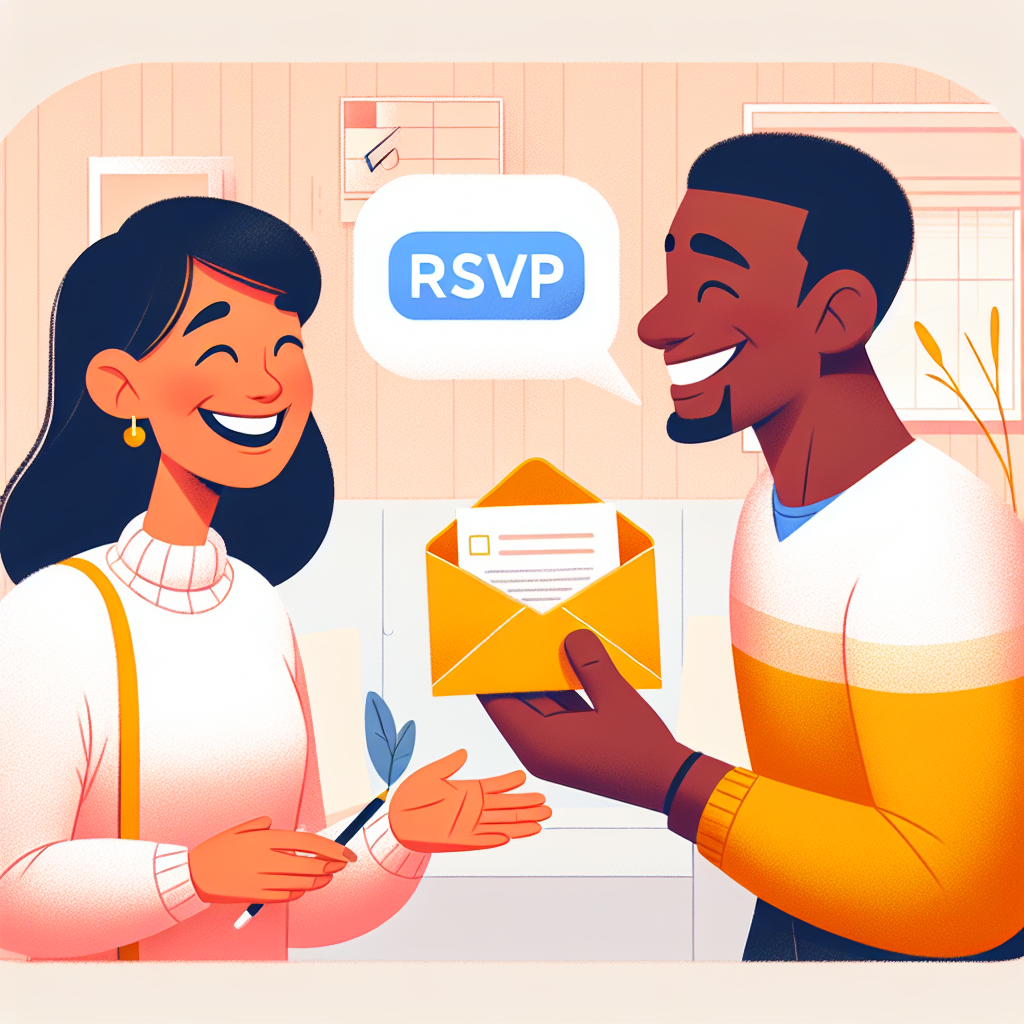 Μάθε να κάνεις RSVP στα Αγγλικά σε εκδήλωση