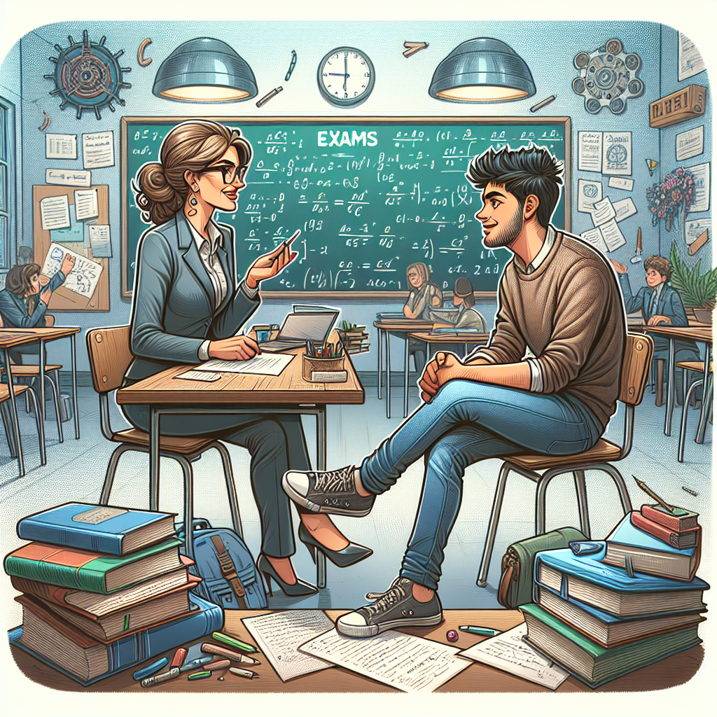 Exercez les discussions de notes en anglais