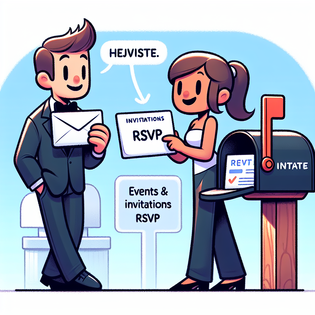 英語でイベント参加を返信する練習