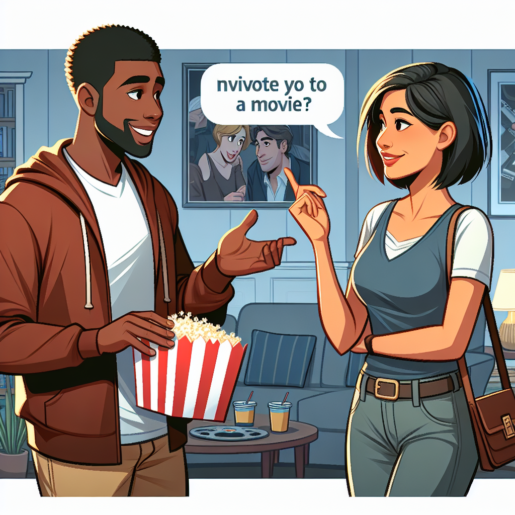 영화 초대 영어 역할극 연습