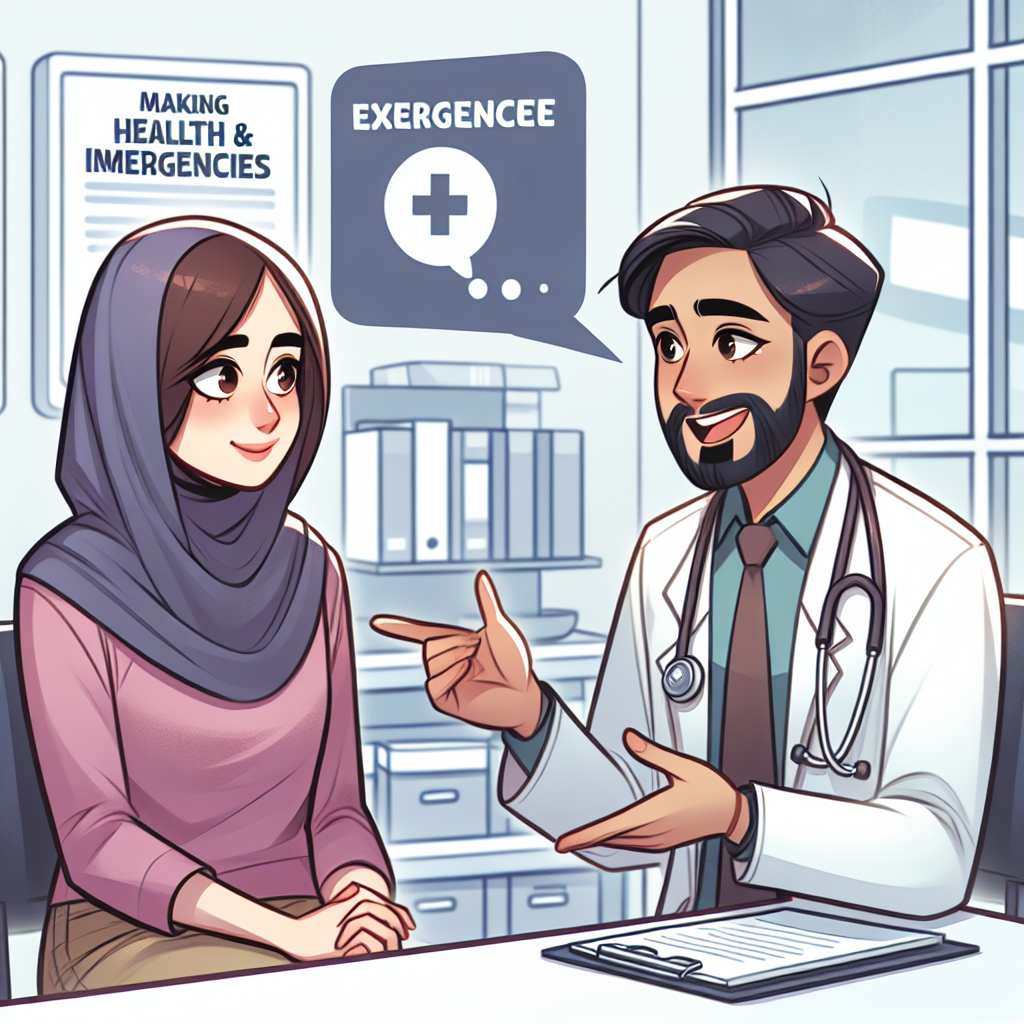 영어로 배우는 건강 보험 문의 롤플레이