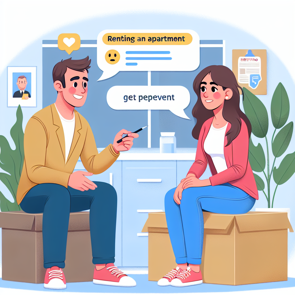 Engels leren: Appartement huren gesprek