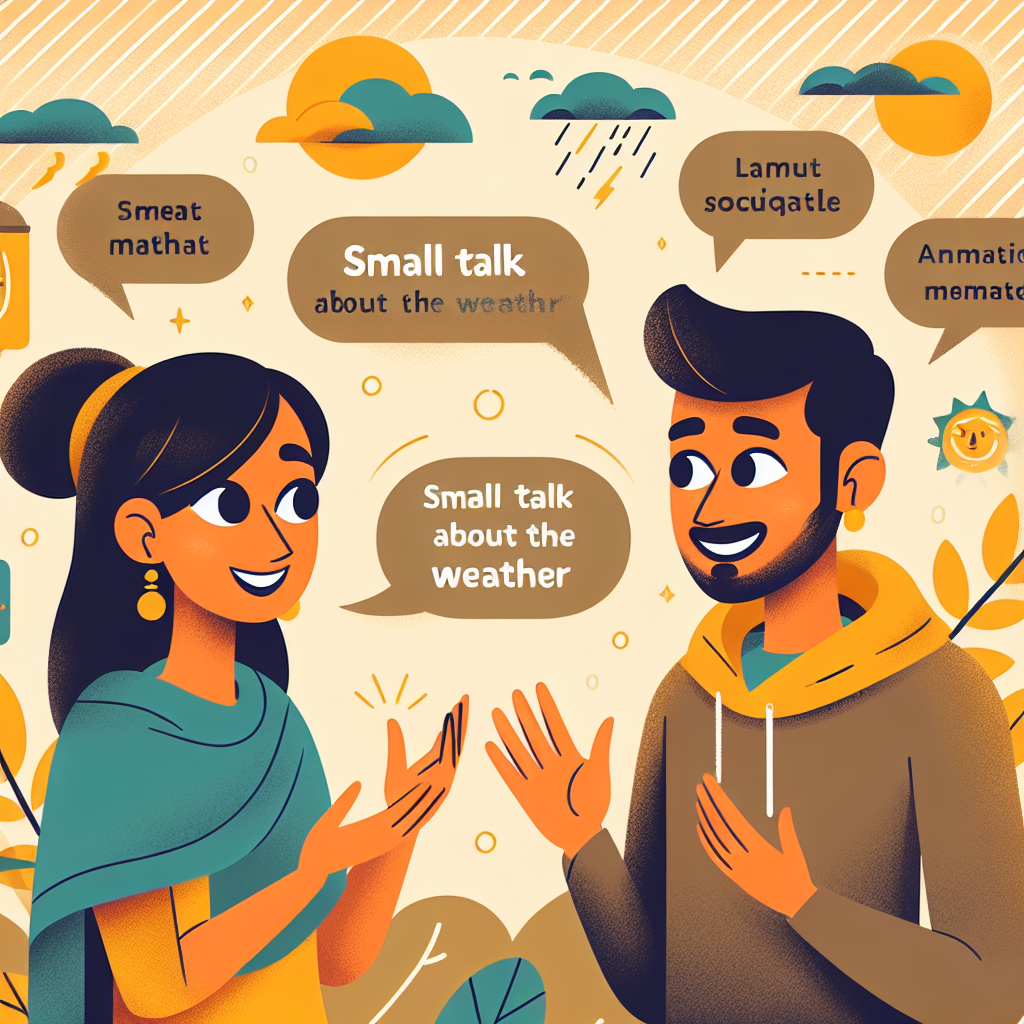 영어로 날씨 대화 연습하기