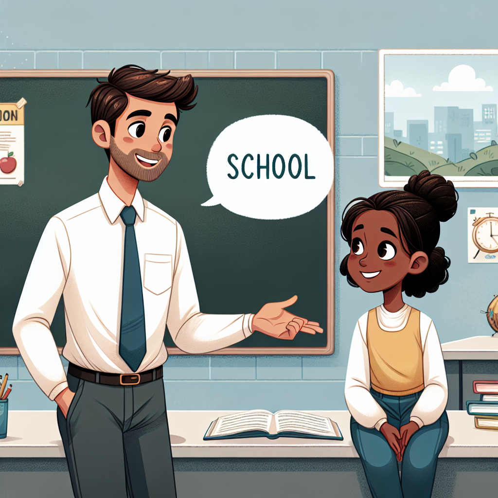 Englisch: Dialog mit dem Lehrer üben