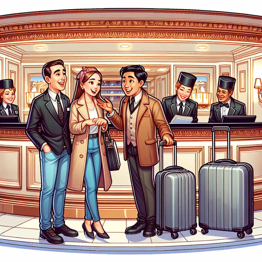 체크인/체크아웃 영어 롤플레이 연습