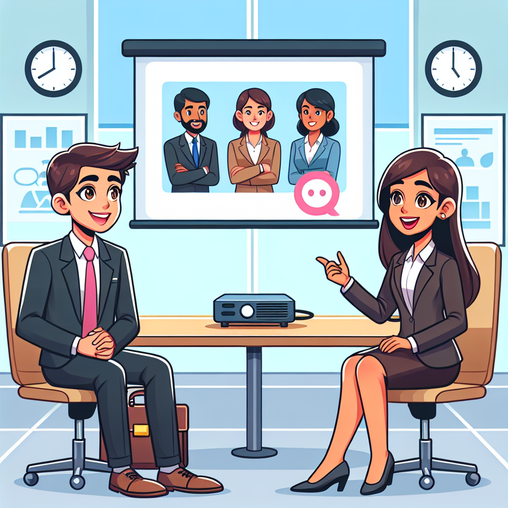 Practica tu presentación en inglés