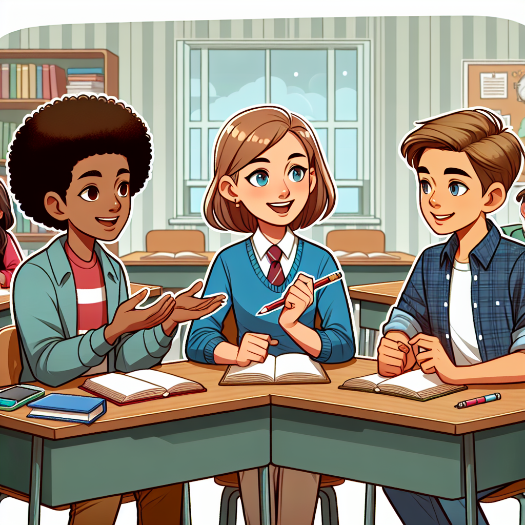 Englisch Rollenspiel: Gruppenmeeting üben