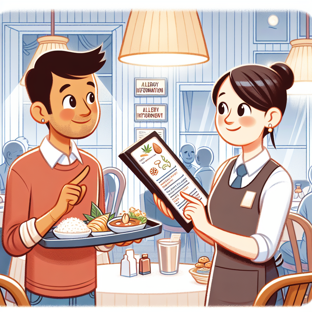 英语对话:询问食物成分与过敏