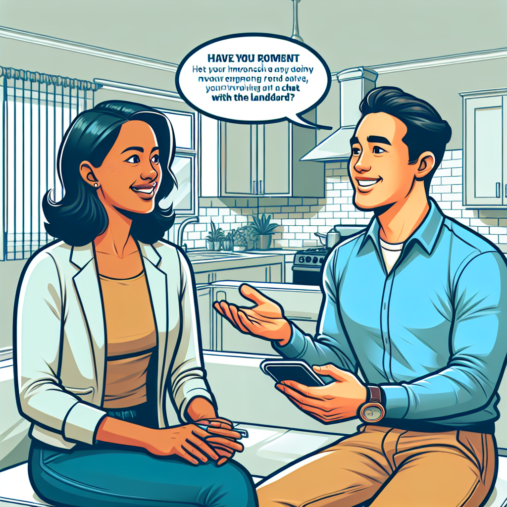 房东英语对话练习