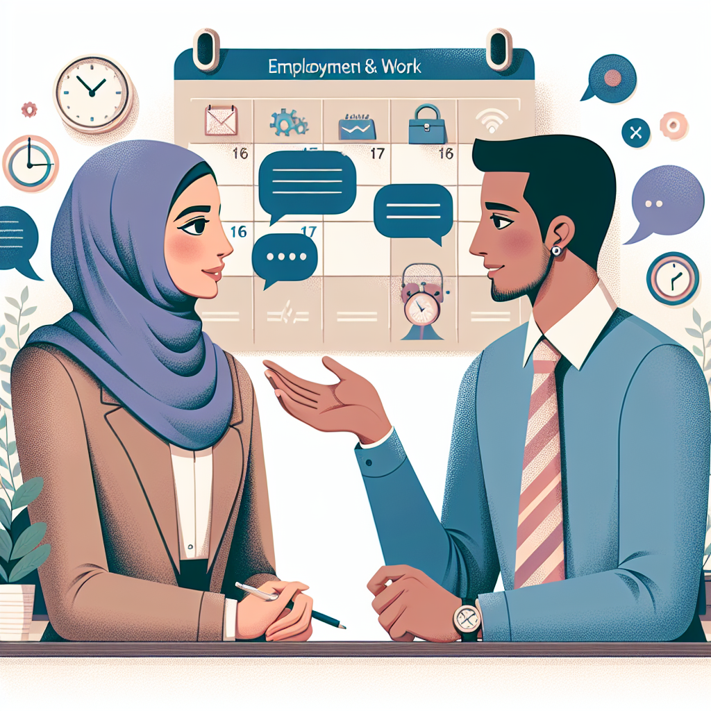 회의 약속 잡기 영어 연습